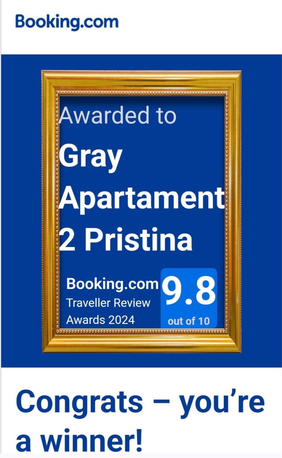 Gray Apartament 2 プリシュティナ エクステリア 写真